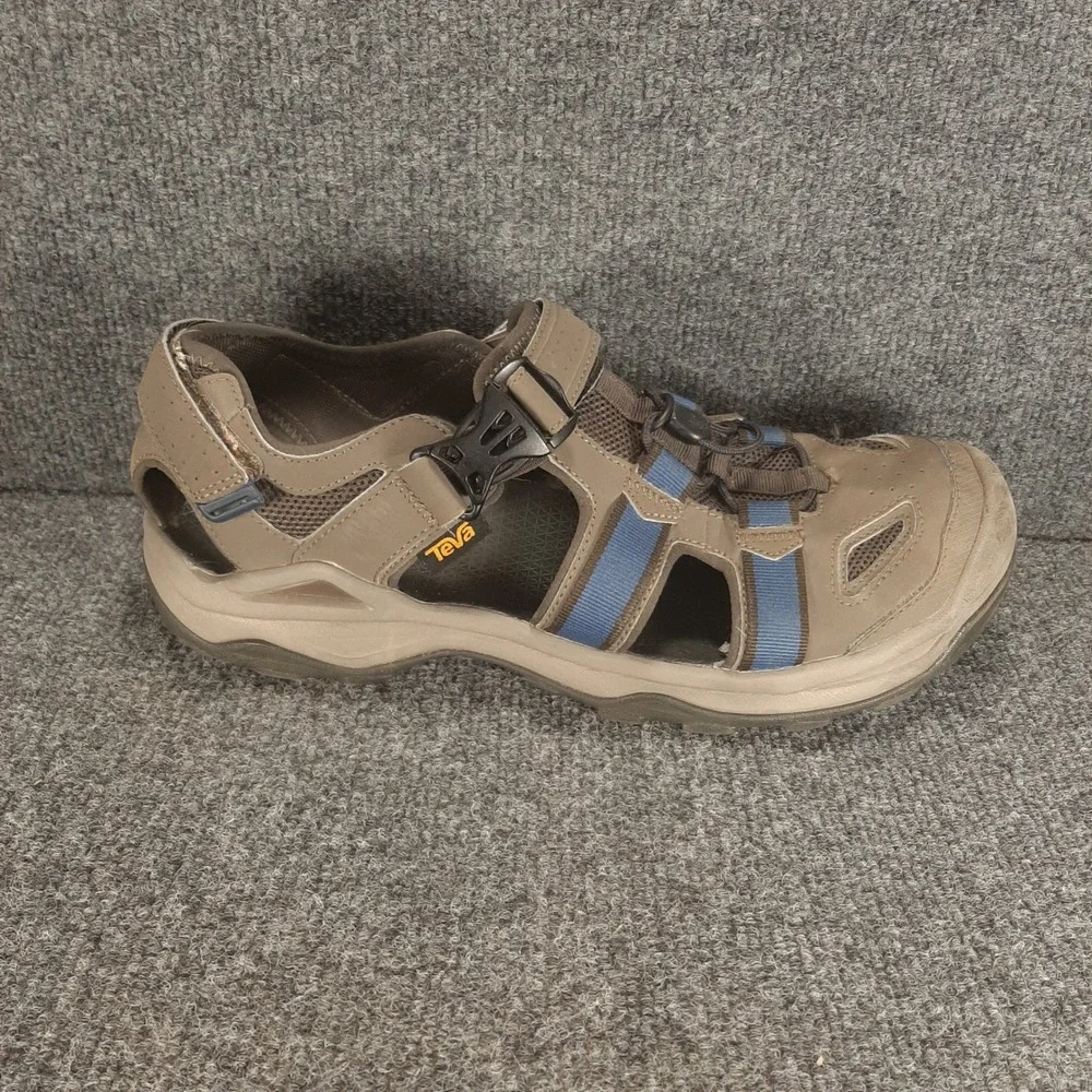 Teva Sandals Forebay 1019180 Size 13 Brown Mens Closed Toe Hiking Sandals